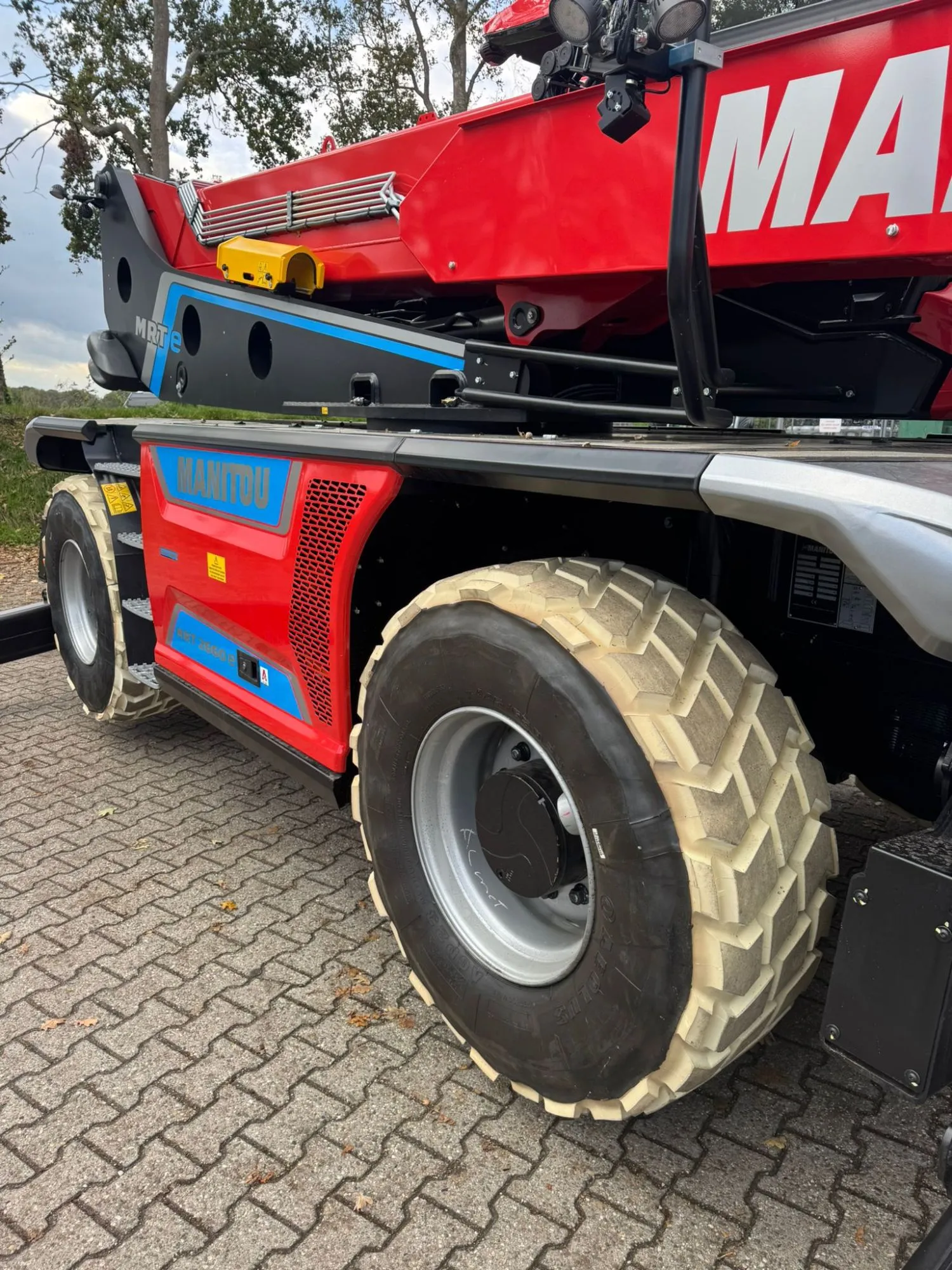 Manitou Non-marking banden: schoon werken zonder strepen